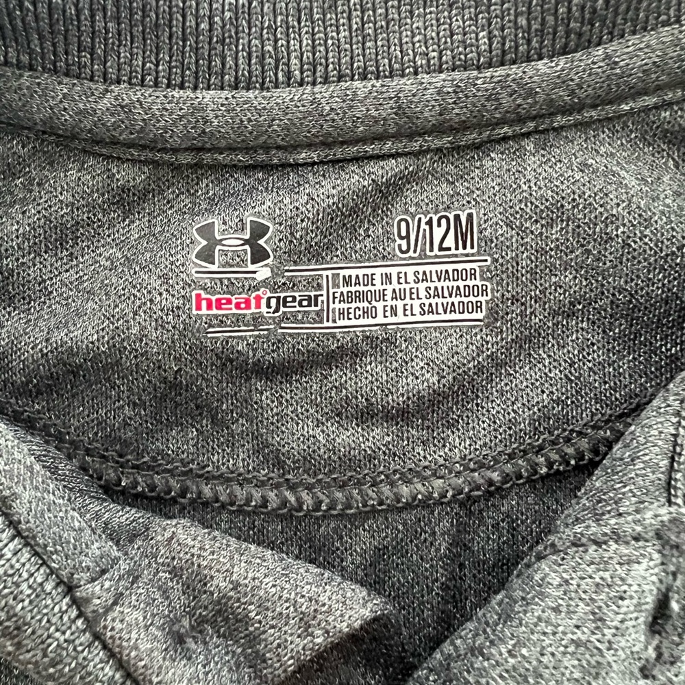 Under Armour Charcoal Baby Bodysuit - Picture 2 of 2